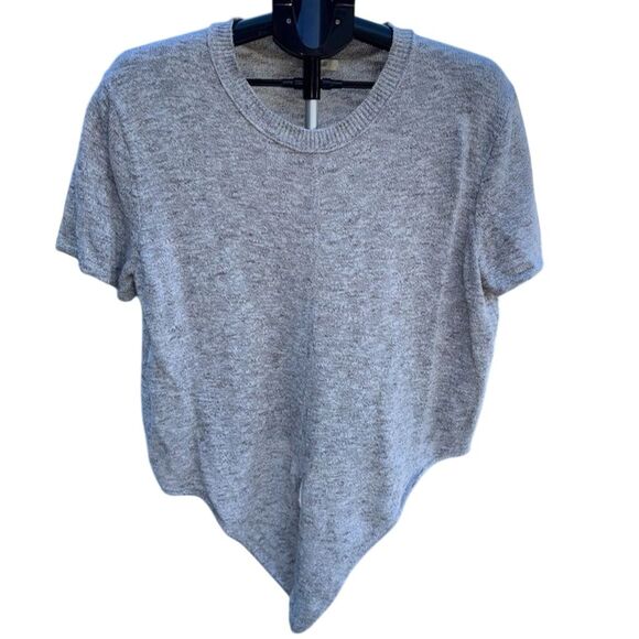 Madewell Women's XL Multicolor Knot Front Sweater Tee - Picture 3 of 6